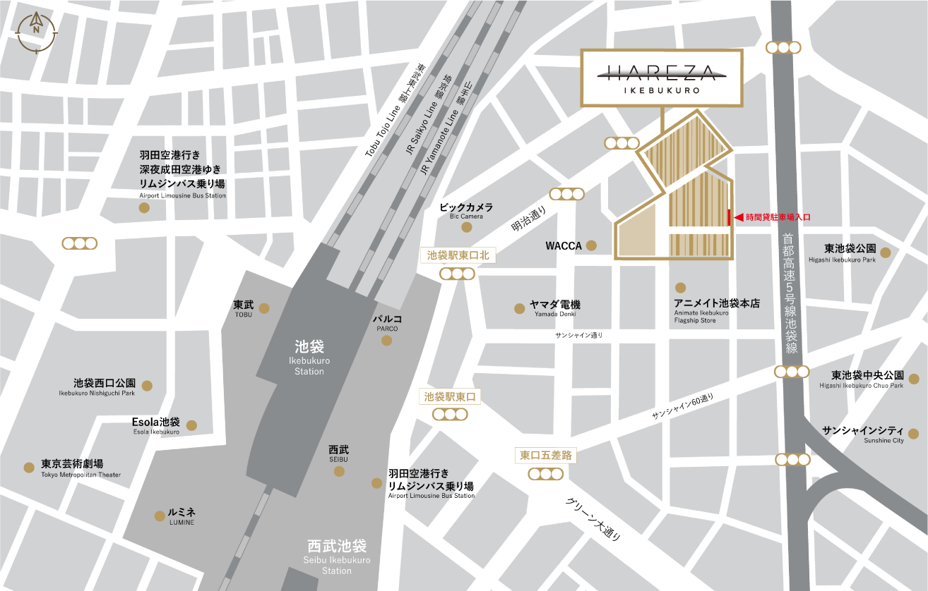 駐車場のご案内